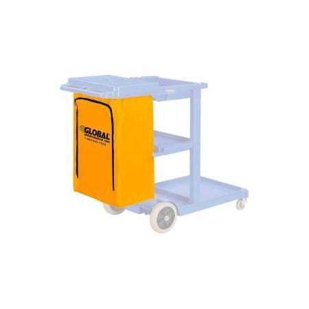 Global Equipment Replacement Vinyl Bag for Janitorial Cart CA1700B